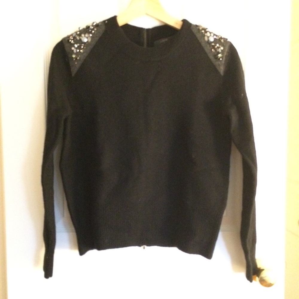 NWOT JCrew wool sequin sweater